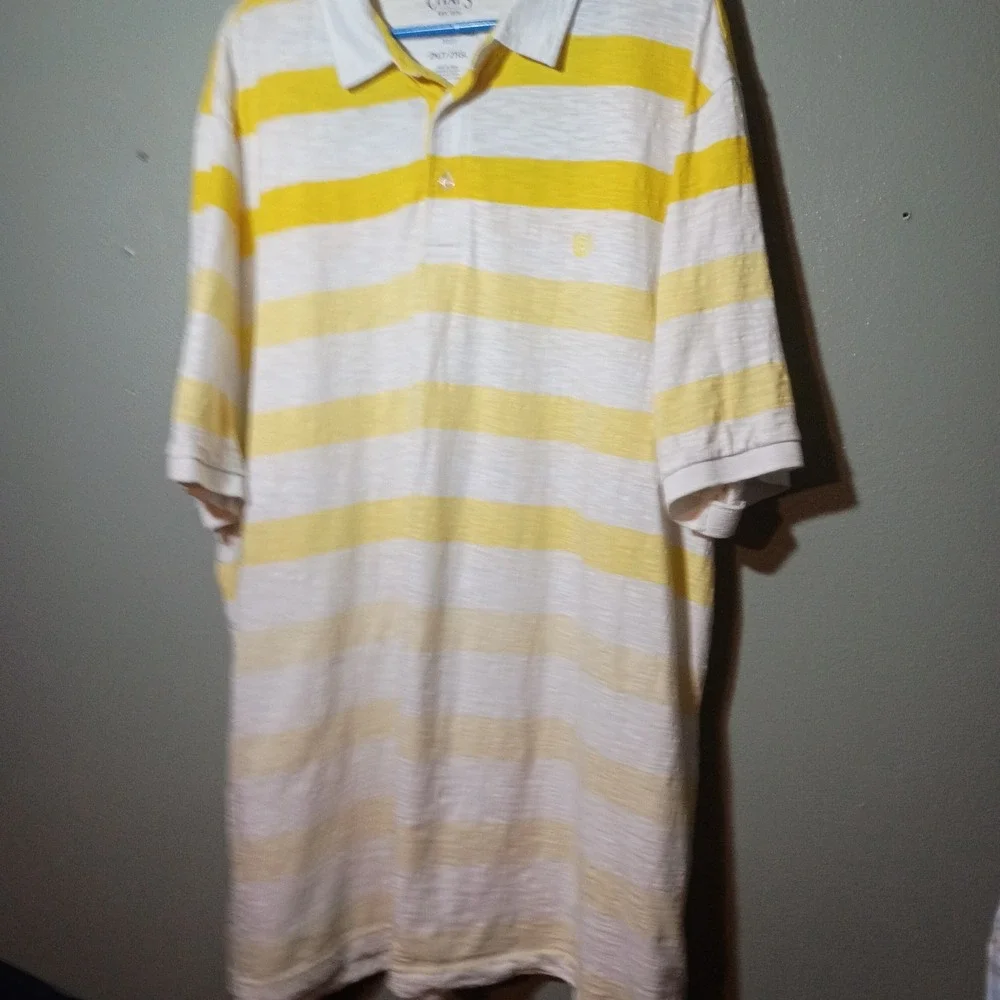 Ralph Lauren , The Coastland Wash, Striped Coastal Polo Yellows, XXL, Rad